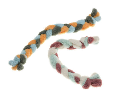 West Paw Eco Twist Plush Dog Toys (2 Pack)