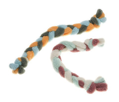 West Paw Eco Twist Plush Dog Toys (2 Pack)