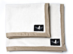 Madison Avenue Mutts Bungalow Tan Dog Blanket
