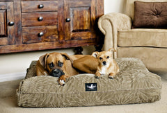 Madison Avenue Mutts Central Park Brown Dog Bed