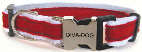 Diva Dog Santa Dog Collar