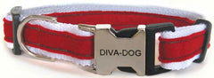 Diva Dog Santa Dog Collar