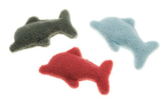 West Paw Eco-Friendly Plush Dolphin Dog Toys (3 Pack)