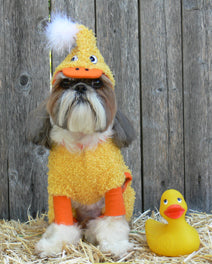 Doggie Design Fuzzy Duck Halloween Costume