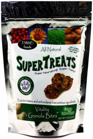 SuperTreats Vitality Granola Bites Dog Treats