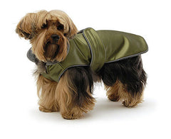 Zoomies All-Weather Green Tec Dog Coat