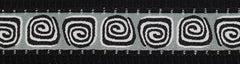 Red Dingo Hypno Black Bucklebone Dog Collar