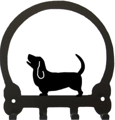 Sweeney Ridge Basset Hound Key Rack