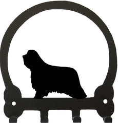 Sweeney Ridge Bearded Collie Key Rack