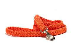 Mascot Sailor's Knot Solids Orange Dog Leash