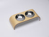 Wowo Two Bamboo Veneer Raised Diner