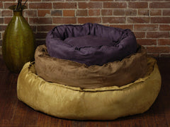 Big Shrimpy Nest Dog Bed (Faux Suede)