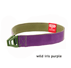 Tazlab Wild Iris Purple Safe-t-Stretch Dog Collar