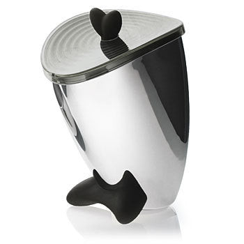 Wetnoz Tidbits Stainless Steel Dog Treat Jar