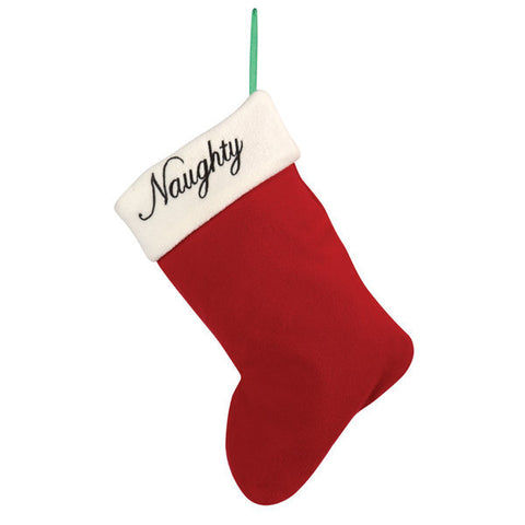 Naughty & Nice Cat Christmas Stockings