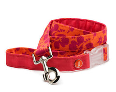 Mascot Aloha Orange & Hot Pink Dog Leash