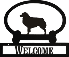 Sweeney Ridge Aussie Custom Message Sign