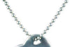mhound Sterling Silver Bead Necklace