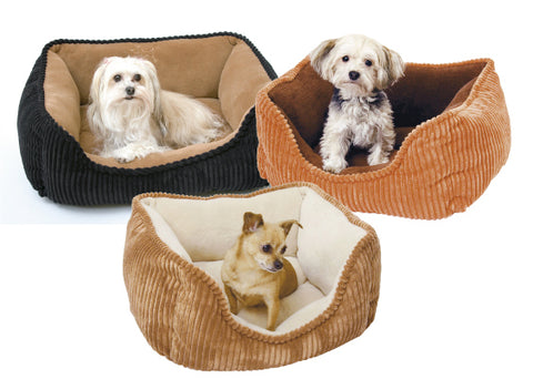 New York Dog Berkshire Corduroy Snuggle Bed
