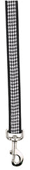 East Side Collection Black Houndstooth Dog Leash