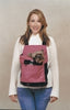 New York Dog Pink Boucle Front Pouch Dog Carrier