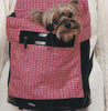 New York Dog Pink Boucle Front Pouch Dog Carrier
