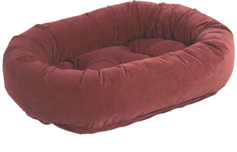 Bowsers Cayenne Microvelvet Donut Dog Bed