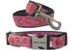 Diva Dog Cherries Dog Collar