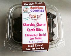 Cherubic Cherry Carob Bites Dog Treats By Sam's Yams