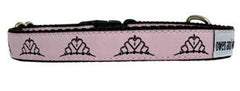 Owen & Olivia Chocolate Brown Tiaras Dog Collar