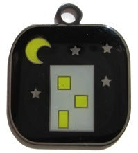 Wagging Green Fresh In The City Dog ID Tag