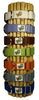 Wagging Green Tree Bark Dog Collar