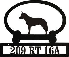 Sweeney Ridge Australian Cattle Dog Custom Message Sign