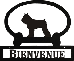 Sweeney Ridge Bouvier Des Flanders Custom Message Sign