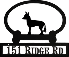 Sweeney Ridge Chinese Crested Custom Message Sign