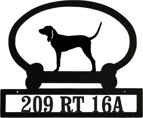 Sweeney Ridge Coon Hound Custom Message Sign