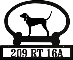 Sweeney Ridge Coon Hound Custom Message Sign