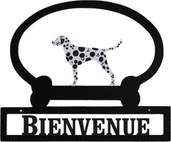 Sweeney Ridge Dalmatian Custom Message Sign