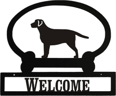 Sweeney Ridge Labrador Retriever Custom Message Sign
