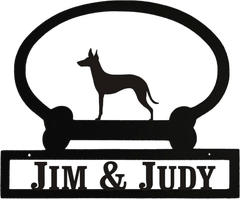 Sweeney Ridge Manchester Terrier Custom Message Sign
