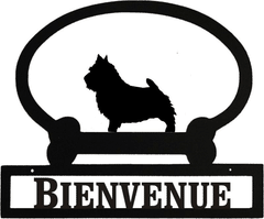 Sweeney Ridge Norwich Terrier Custom Message Sign