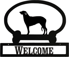 Sweeney Ridge Scottish Deerhound Custom Message Sign