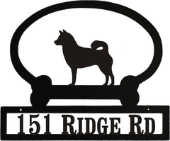 Sweeney Ridge Shiba Inu Custom Message Sign
