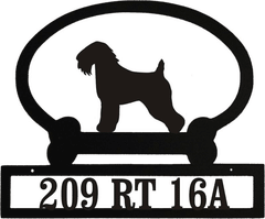 Sweeney Ridge Wheaten Terrier Custom Message Sign