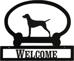 Sweeney Ridge Vizsla Custom Message Sign