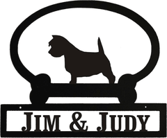 Sweeney Ridge Westie Custom Message Sign