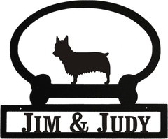 Sweeney Ridge Yorkshire Terrier (Pet Clip) Custom Message Sign