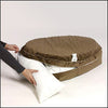 Bowsers Celery Microvelvet Donut Dog Bed