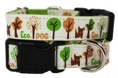 Wagging Green Eco-Dog Dog Collar