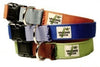 Wagging Green Eco Hip Falling Leaves & Pebble Dog Collar